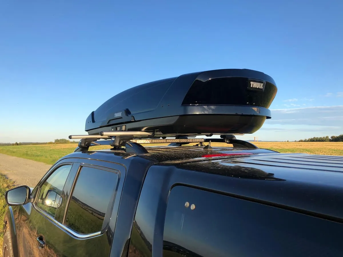 Dachbox aus der Nähe
